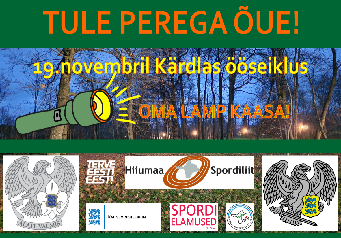 Ööseiklus - perede liikumisõhtu