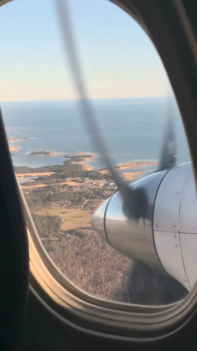 Brb, landing on the most beautiful island in the Nordics 🤭