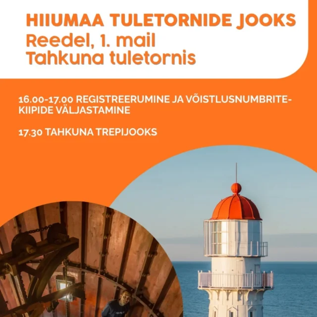 🫡 Esiteks! Tule jooksma üksi või seltskonnaga. 

Teiseks! Saad nautida isegi ilma võistlusel käimata tasuta kontserti 🎈